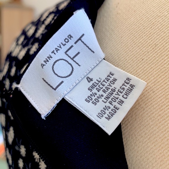 Ann Taylor Loft print summer dress - Picture 3 of 3